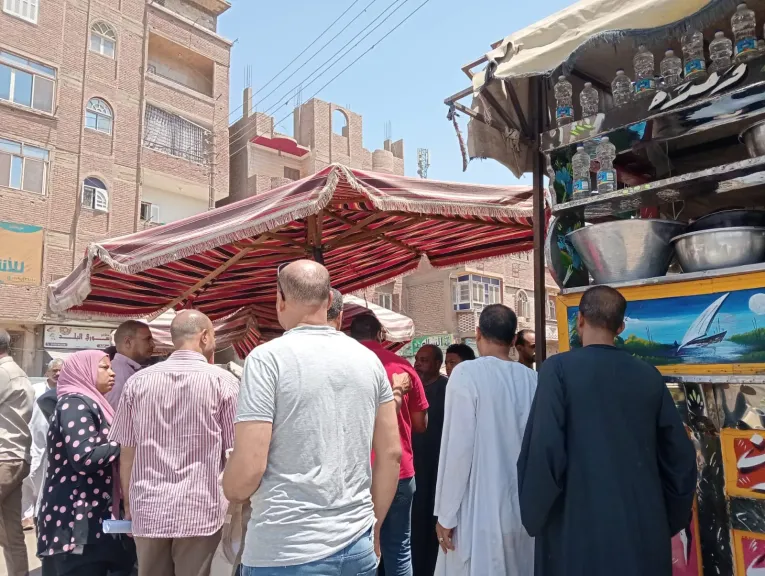 حملة مكبرة تضبط 32 مخالفة تموينية وحالة إشغال بفرشوط