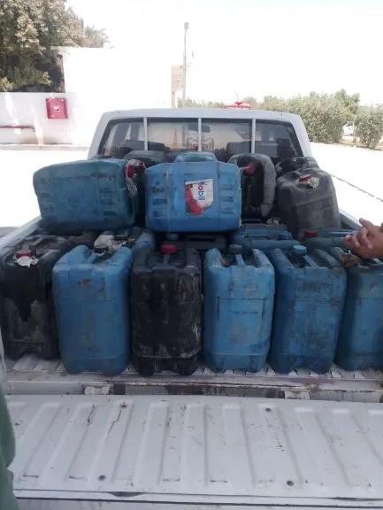 ضبط 650 لتر بنزين وسولار داخل مخزنين قبل بيعها بالسوق السوداء بالفيوم