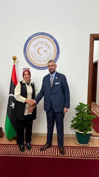 مثمنا دعم الرئيس السيسي لاستقرار ليبيا: السفير عبد المطلب ثابت لـ«النهار»: متفائلون بإجراء الانتخابات في فبراير 2027.. ومصر شريك رئيسي في إعادة الإعمار