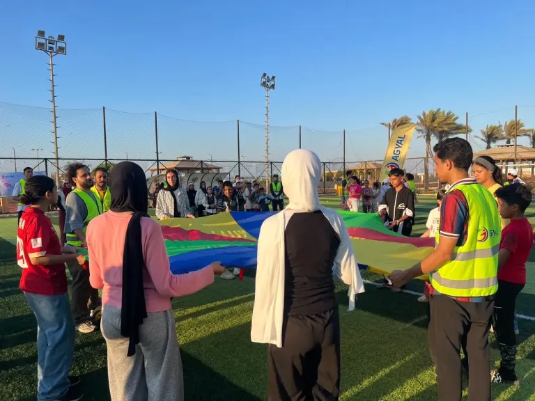 جانب من المعسكر 