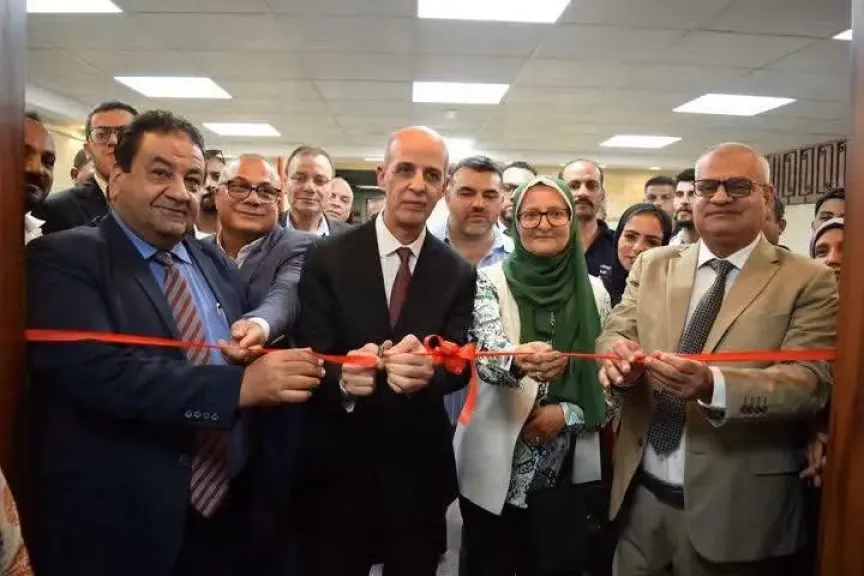 رئيس جامعة بنى سويف يفتتح مجمع الرعايات بعد تطويره وتجديده