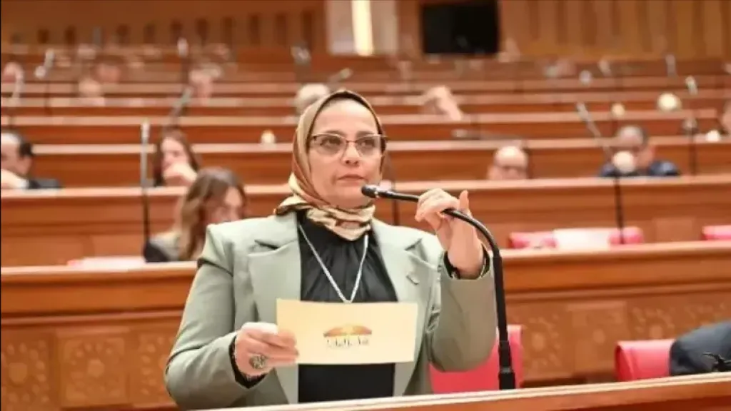 النائبة نجلاء العسيلي