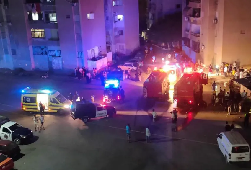حريق ببدروم عقار في الإسماعيلية يخلف مصابين بالاختناق