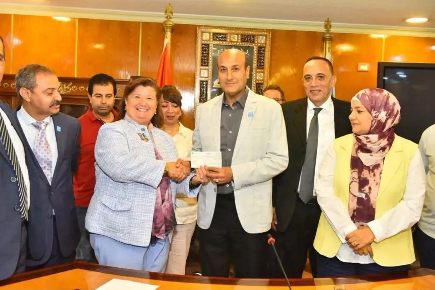 روتاري التحرير وأسيوط يعززان مشاركتهما المجتمعية بمشروعات مياه الشرب في قرى أسيوط