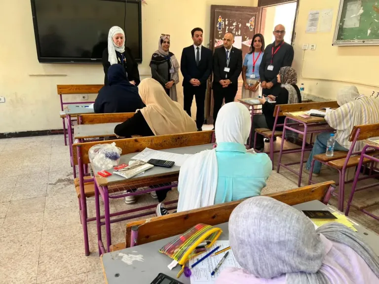 انطلاق الدورة الثانية لامتحانات الثانوية العامة لطلبة فلسطين المتواجدين في مصر  للعام الدراسي 2025/2026