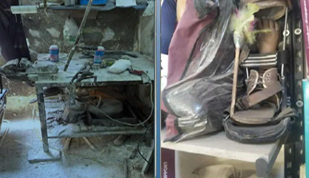 ضبط 3150 قطعة أطراف صناعية غير مطابقة للمواصفات داخل مصنع بدون ترخيص بالأزبكية