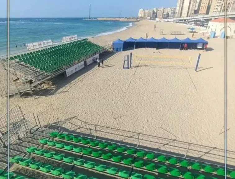 الإسكندرية ترفع درجة الاستعداد لاستقبال بطولة الأمم الأفريقية للكرة الطائرة الشاطئية