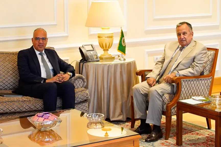نبيل فهمي يبحث مع وزير الموارد المائية والري هاني سويلم تعزيز التعاون العربي في ملف الأمن المائي