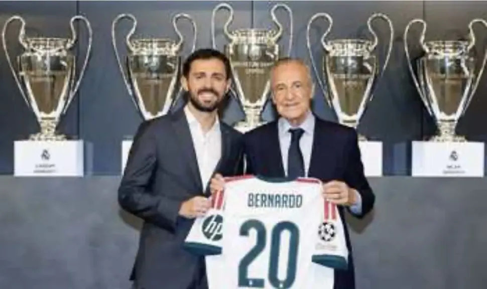 برناردو: حققت حلم الطفولة بالمشاركة مع ريال مدريد