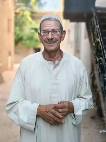 فرج عبد الجليل.. 60 عامًا من الكفاح انتهت في طريق الرزق على طريق «كفر داود - البريجات»