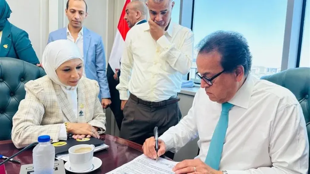 مبنى طبي جديد ووحدات للرنين والقسطرة.. خطة لتطوير مستشفى الخانكة المركزي