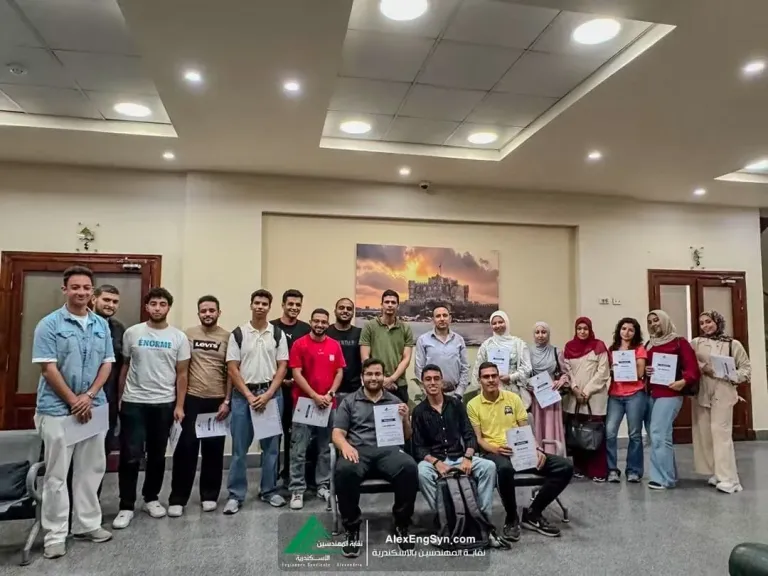 نقابة المهندسين بالإسكندرية تطلق  دورات التدريبية متخصصة لخريجي وطلاب كلية الهندسة