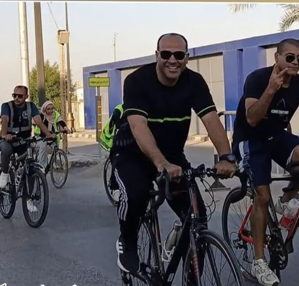 مارثون الدراجات يواصل انطلاقته على كورنيش بنى سويف