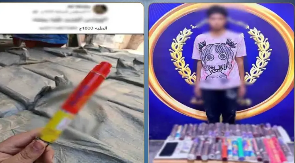 هاتفه فضح نشاطه.. سقوط مروج الألعاب النارية وضبط 48 قطعة بحوزته في قليوب