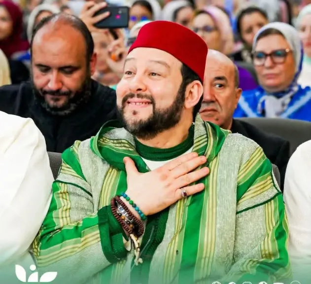شيخ البودشيشية الجديد يفتتح  ملتقي التصوف العالمي  الـ21 ويبعث برسالة شكر لملك المغرب