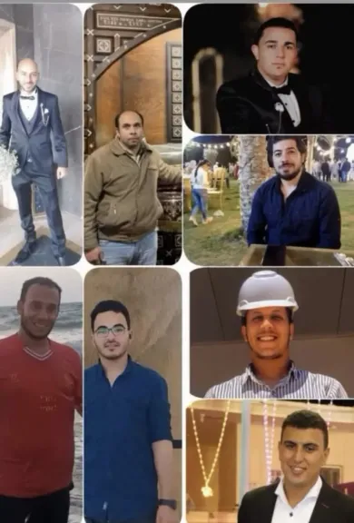 ننشر أسماء ضحايا ومصابي حادث تصادم 3 مركبات بطريق محور الضبعة في مطروح