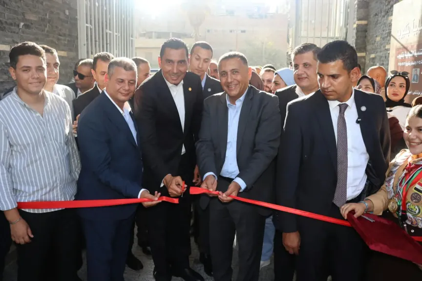 محافظ القليوبية ووزير الشباب يفتتحان ”ملاعب البادل” وحديقة جديدة بقليوب