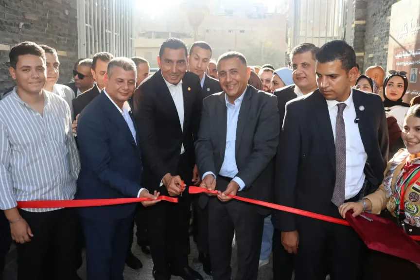 محافظ القليوبية ووزير الشباب يفتتحان ”ملاعب البادل” وحديقة جديدة بقليوب
