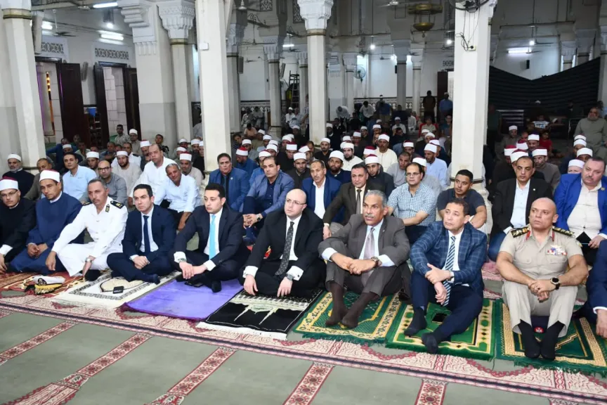 محافظ الفيوم يشهد احتفال ”الأوقاف” بذكرى المولد النبوي الشريف