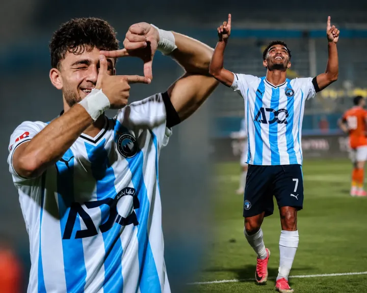 بيراميدز يعبر أبو قير بثنائية ويتربع على صدارة الدوري