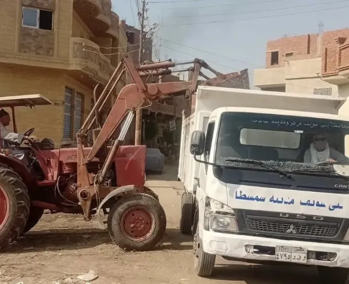 جهود ميدانية مكثفة بقرى مراكز محافظة بني سويف لتحسين الخدمات