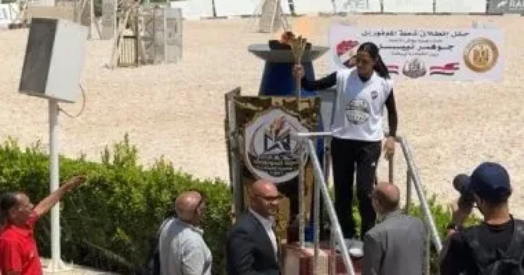 أوبريت عيد الشركات يحكي تاريخ الرياضة من عهد الفراعنة حتى عهد الرئيس السيسي في افتتاح أولمبياد الشركات الـ59 ببورسعيد