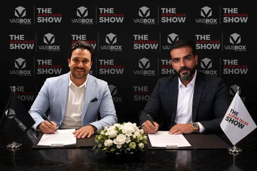 شراكة استراتيجية بين ” VASBOX وThe Alpha” Talks Show ”  لإطلاق النسخة المصرية من منصة الحوارات الإقليمية