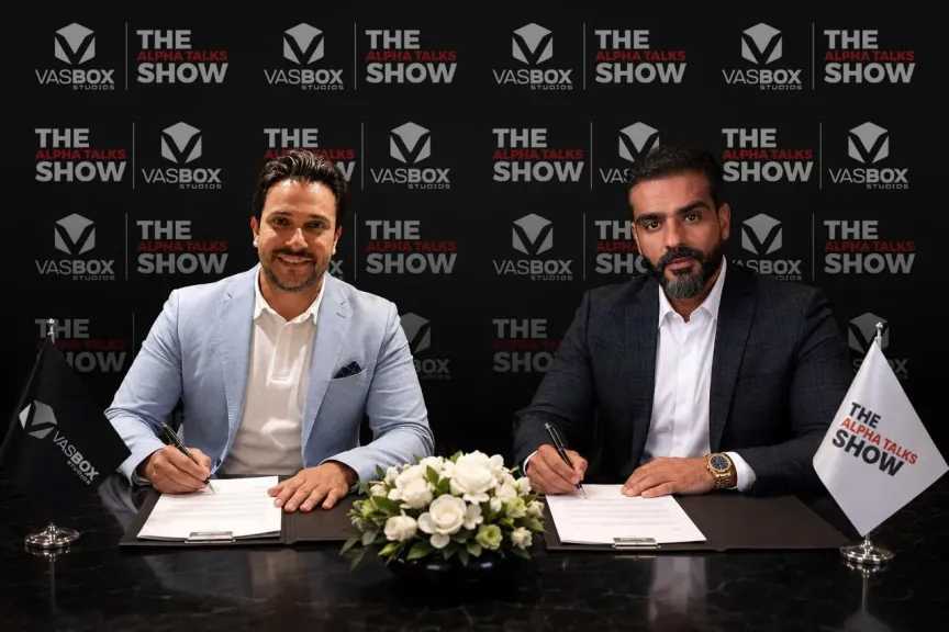 شراكة استراتيجية بين ” VASBOX وThe Alpha” Talks Show ”  لإطلاق النسخة المصرية من منصة الحوارات الإقليمية