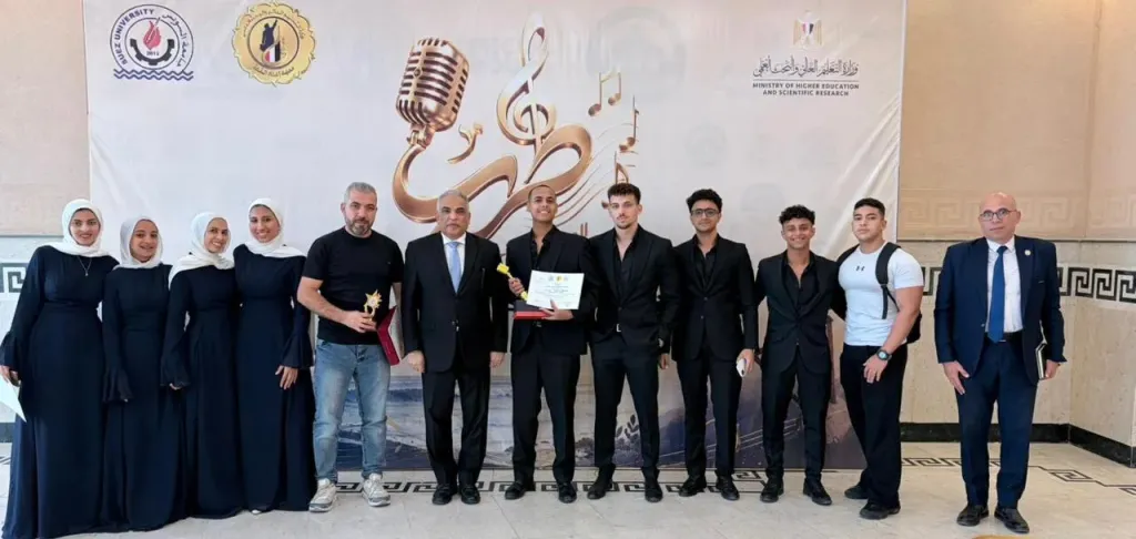 جامعة طنطا تحصد أوسكار الغناء والمركز الأول في العزف بمهرجان ”طرب 2”