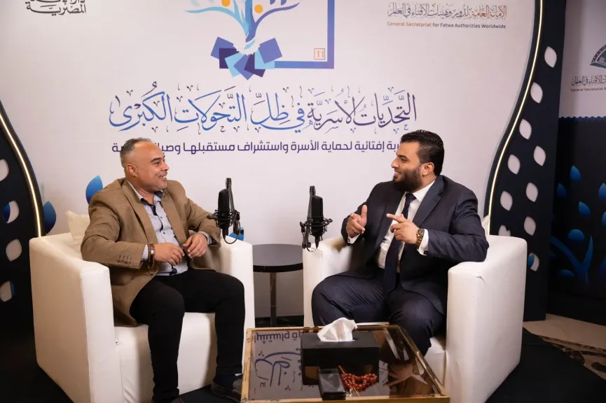 على هامش المؤتمر الدولي للإفتاء.. البيطار لـ ” النهار ” : الاستشراف الإفتائي قراءة للأزمة الأسرية قبل وقوعها