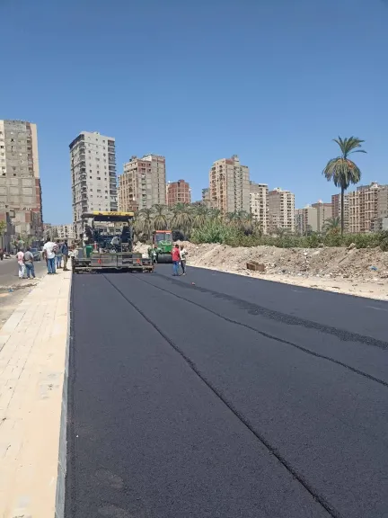 تطوير 40 شارع في 14 يوم.. باحياء الإسكندرية