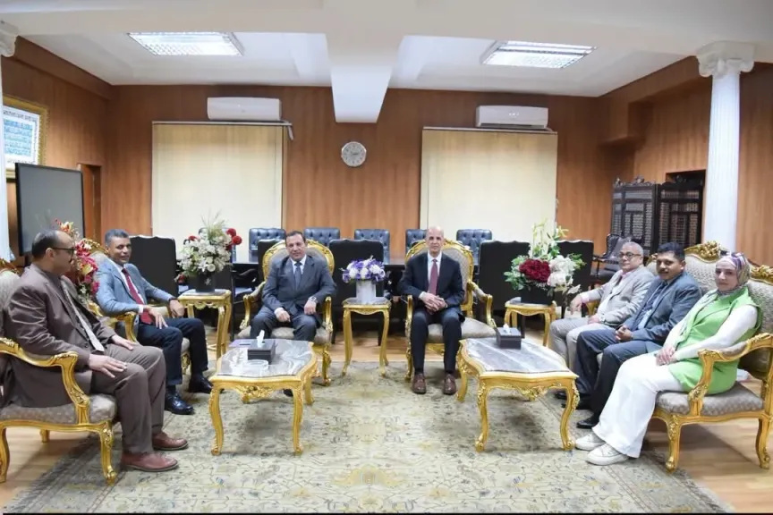 مدير تعليم بنى سويف يشهد تدشين مبادرة التوأمة والتكامل التعليمي مع الجامعة