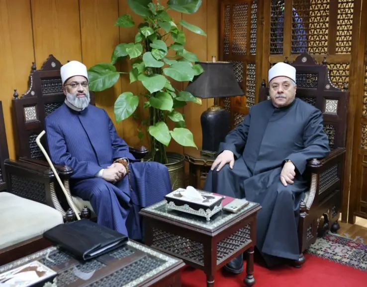 الأزهر يبحث تعزيز التعاون المشترك مع مفتي جنوب إفريقيا
