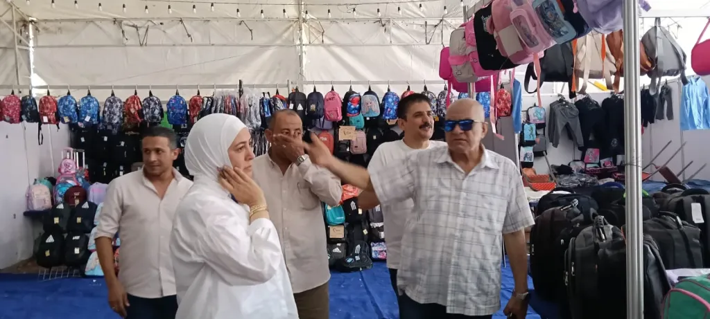 رئيس تجارية الإسماعيلية يتفقد الاستعدادات النهائية لمعرض «أهلاً مدارس»