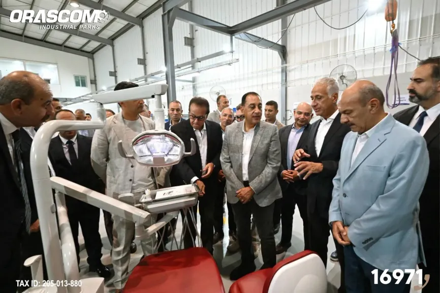 «أوراسكوم للمناطق الصناعية» تفتتح 3 مشروعات جديدة بالسخنة