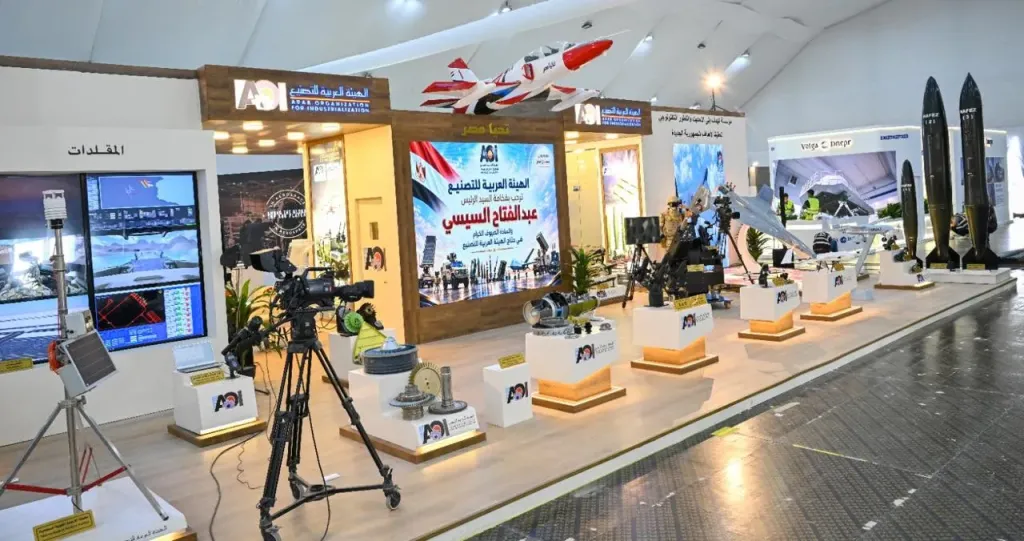 مشاركة متميزة للهيئة العربية للتصنيع بمعرض العلمين الدولي للطيران والفضاء