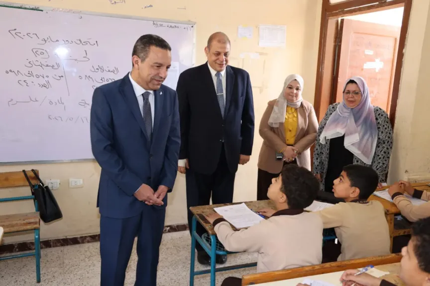 خريطة زمنية لاستقبال الطلاب بمدارس المنوفية لمنع الزحام وانتظام الدراسة من اليوم الأول
