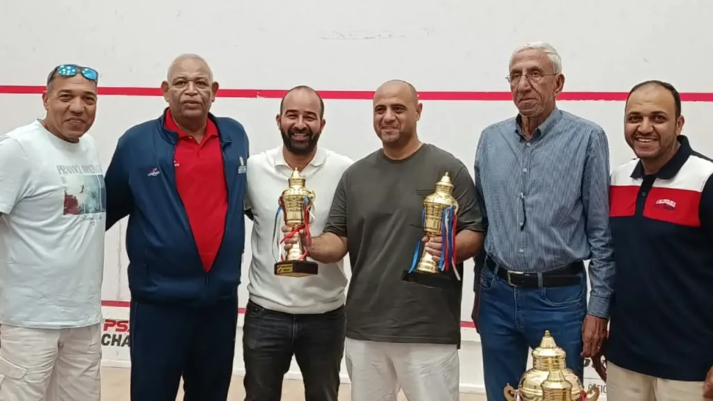 فريق وزارة الشباب والرياضة يحصد برونزية الاسكواش في أولمبياد الشركات
