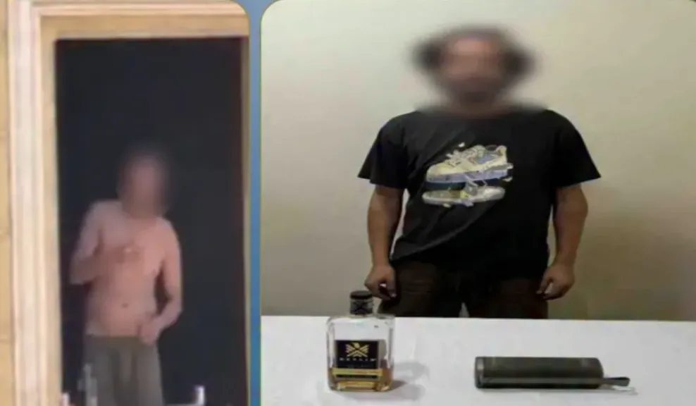 عارٍ في شرفته ويشعل الموسيقى.. فيديو صادم يقود الأمن لصاحبه في العبور