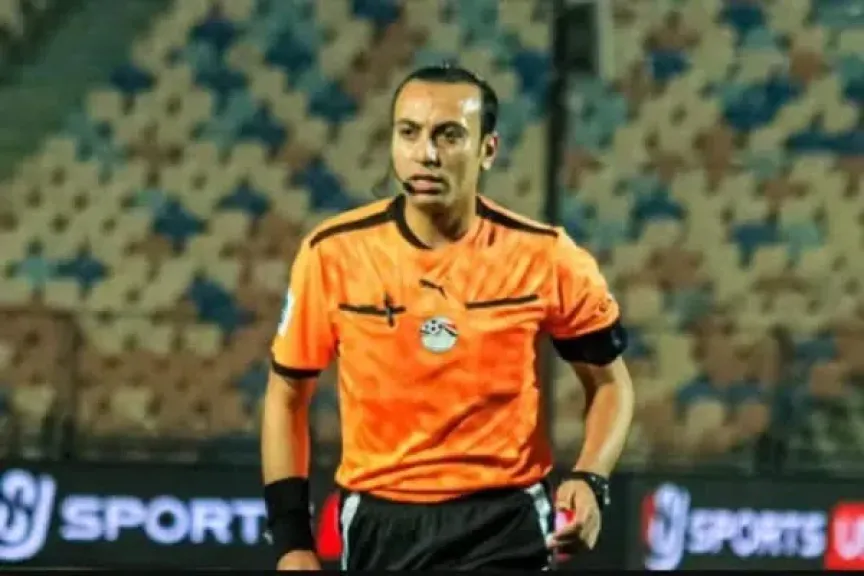 محمد الغازي حكمًا لمباراة الأهلي وأبو قير للأسمدة في الدوري المصري