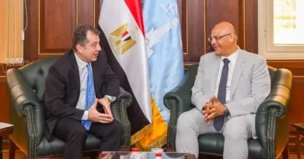 محافظ الإسكندرية يبحث توقيع اتفاقية توأمة مع إحدى المدن الأرمينية