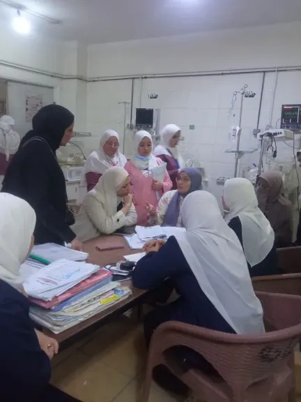 مرور مفاجئ على مستشفى ببا المركزي جنوب بني سويف لمتابعة انتظام العمل