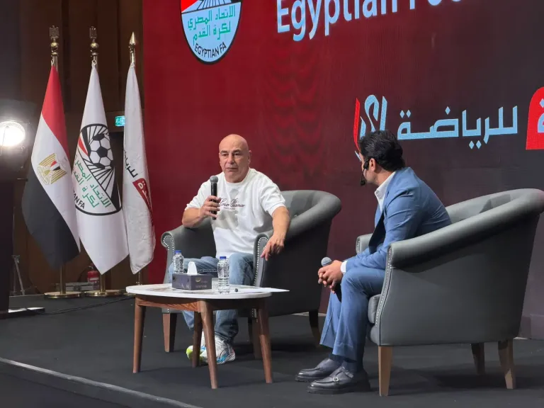 حسام حسن: استقبال الرئيس السيسي وفرحة المصريين بعد المونديال وسام على صدرنا