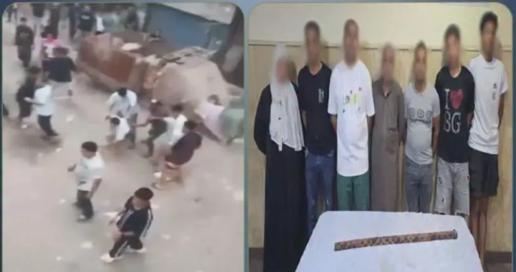خلافات الجيرة تشعل معركة عائلية في شبرا الخيمة.. 5 مصابين وضبط طرفي المشاجرة