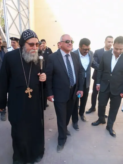 استعدادات أمنية مكثفة تمهيدا لزيارة البابا تواضروس الثاني لإيبارشية ببا والفشن وسمسطا جنوب بني سويف