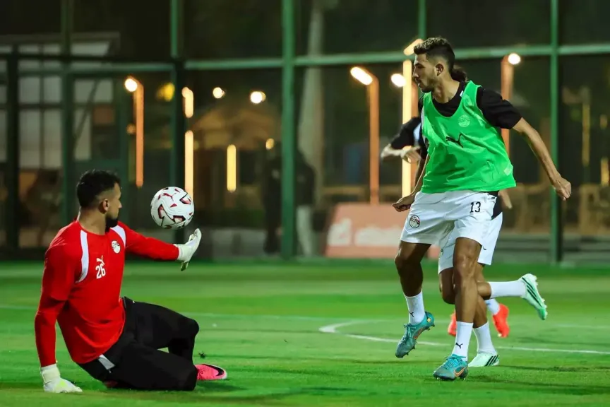 منتخب مصر يواصل استعداداته لمواجهتي أنجولا وجنوب السودان