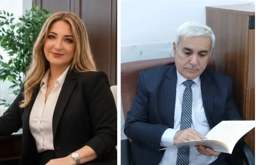 الدكتور حمزة علاوي والشاعرة المغربية عائشة تاقي