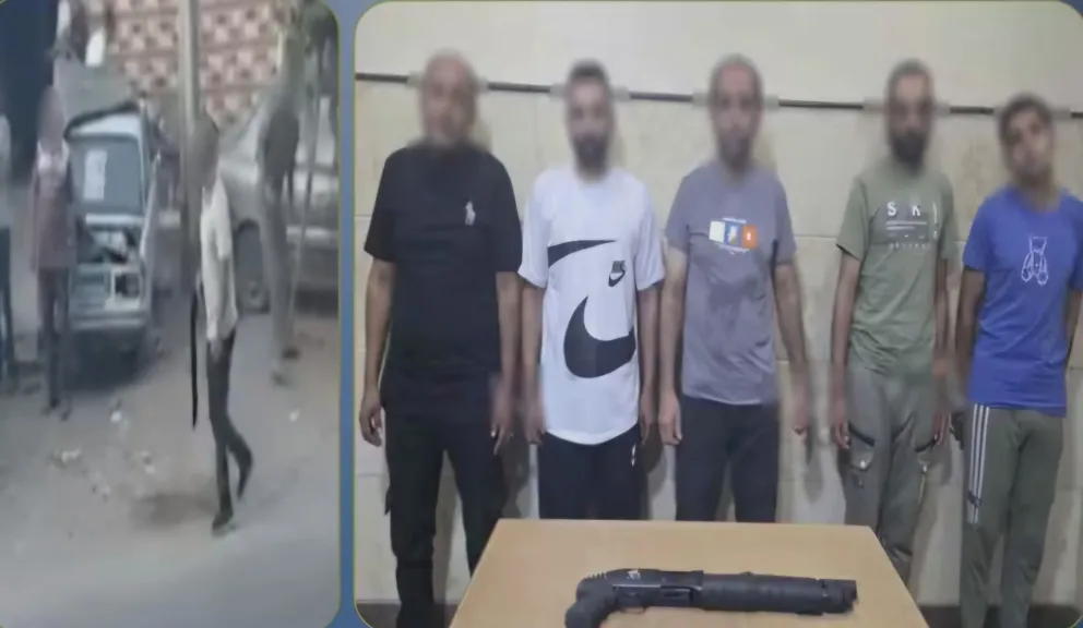 بسبب أولوية ركن السيارات.. ضبط 5 أشخاص وبندقية خرطوش عقب مشاجرة وإطلاق عيار ناري في الهواء بالبحيرة