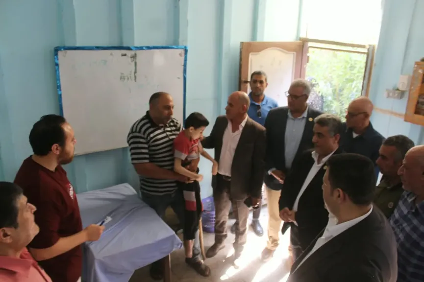 قافلة طبية مجانية لخدمة الأشخاص ذوي الإعاقة وأسرهم جنوب بني سويف