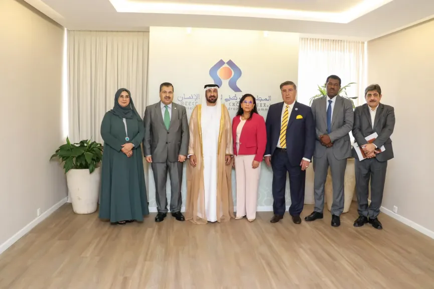 وفد البرلمان العربي يلتقي بوعياش قبيل انتخابات المغرب التشريعية